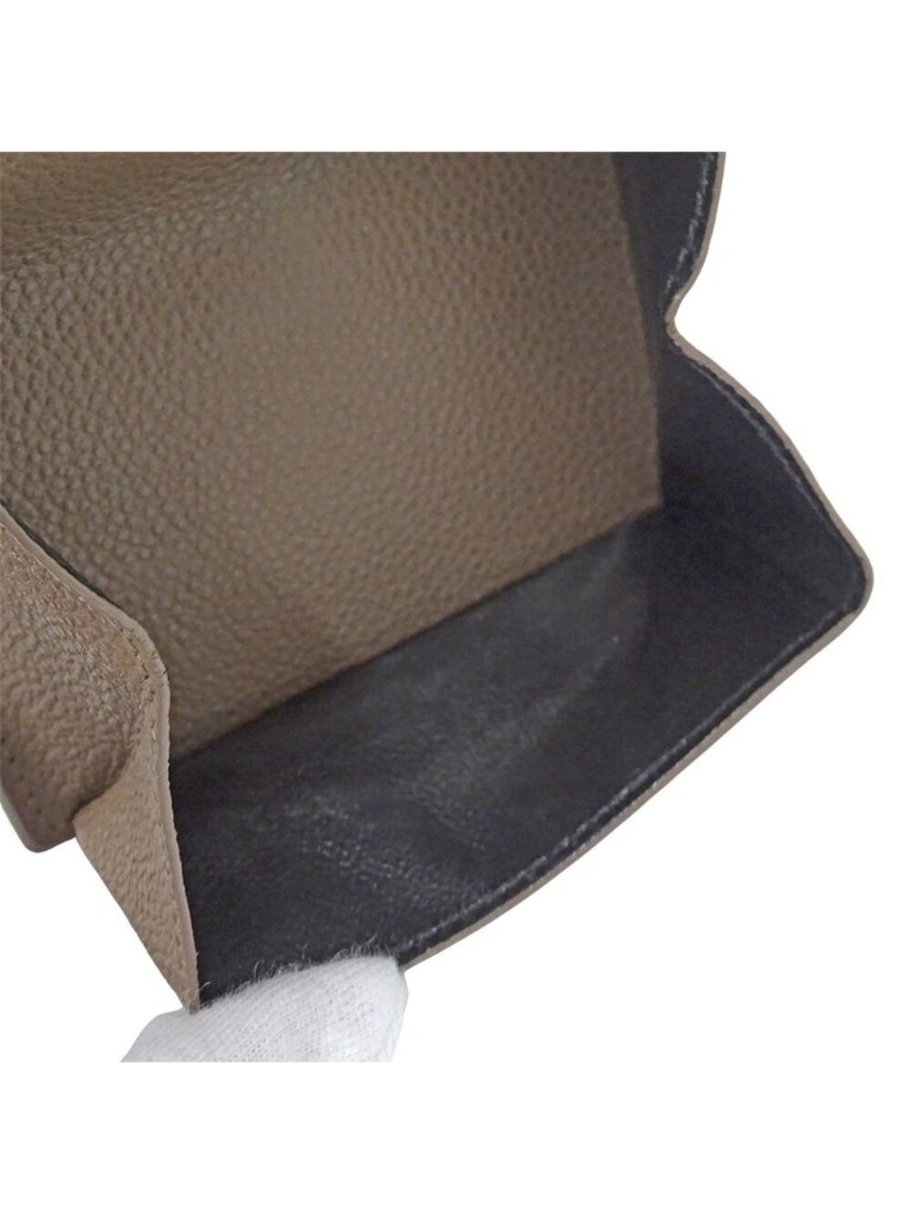 Saint Laurent Wallet Trifold Leather Top Logo Mini Small - Picture 8 of 13